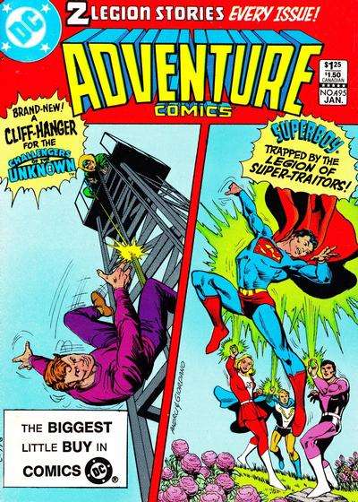 Adventure Comics #495 comic books for sale 