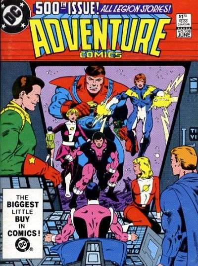 Adventure Comics #500 comic books for sale 