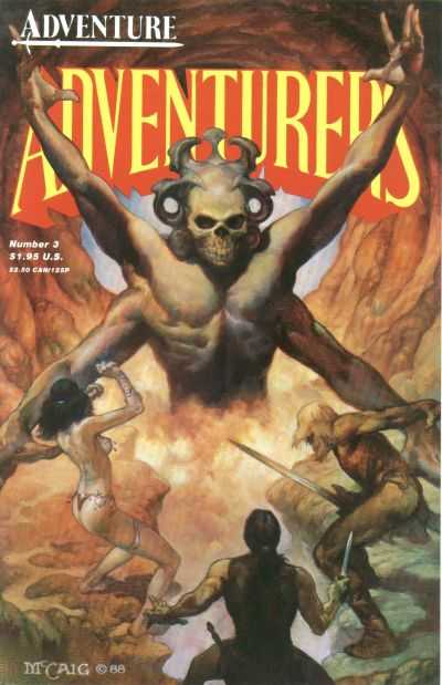 Adventurers: Book II #3 comic books for sale 