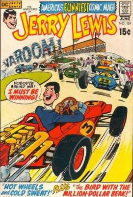 Adventures of Jerry Lewis #124 comic books for sale 