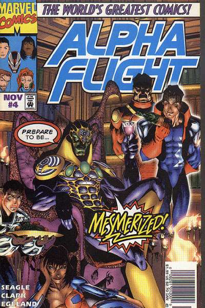 Alpha Flight #4 comic books for sale 