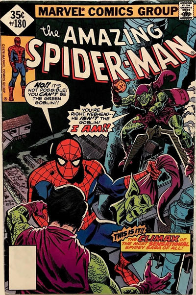 Amazing Spider-Man #180 comic books for sale 