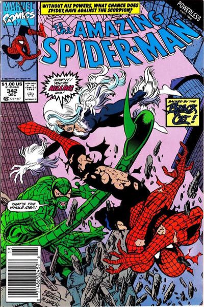 Amazing Spider-Man #342 comic books for sale 