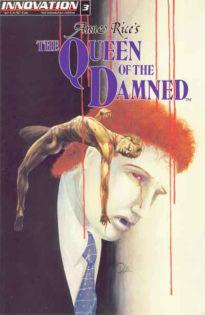 Anne Rice's Queen of the Damned #3 comic books for sale 