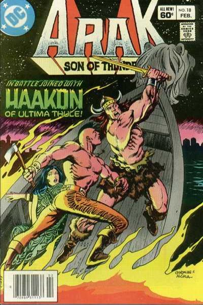 Arak/Son of Thunder #18 comic books for sale 