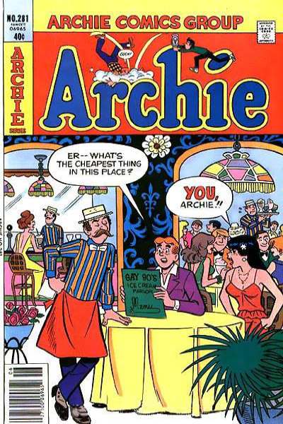 Archie Comics #281 comic books for sale 