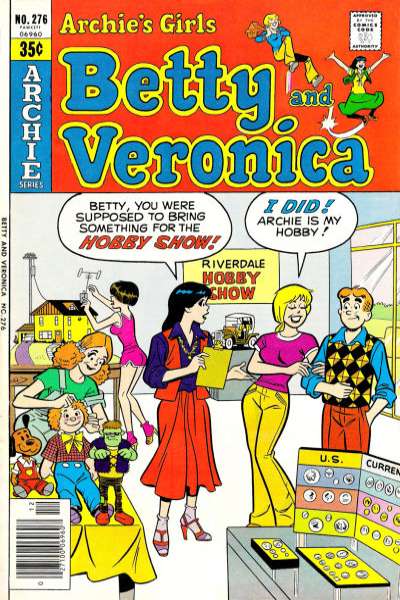 Archie's Girls: Betty and Veronica #276 comic books for sale 