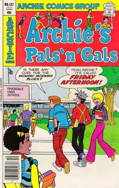 Archie's Pals 'N' Gals #137 comic books for sale 