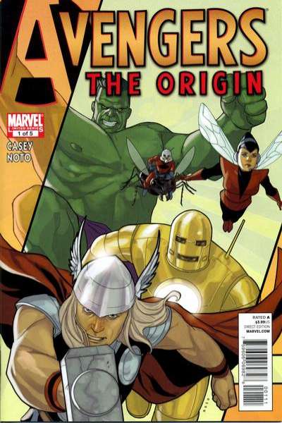 Avengers: The Origin #1 comic books for sale 