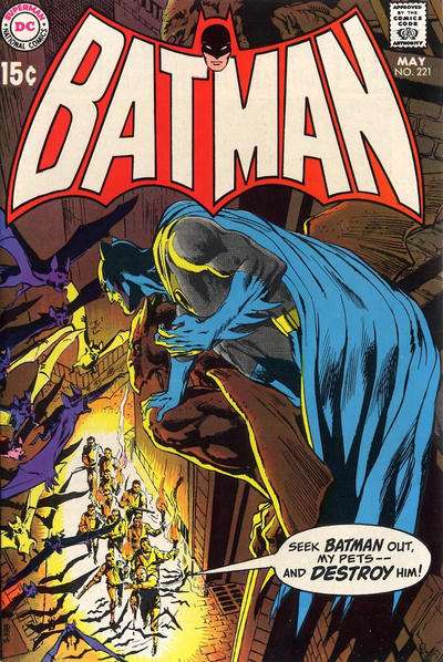 Batman #221 comic books for sale 
