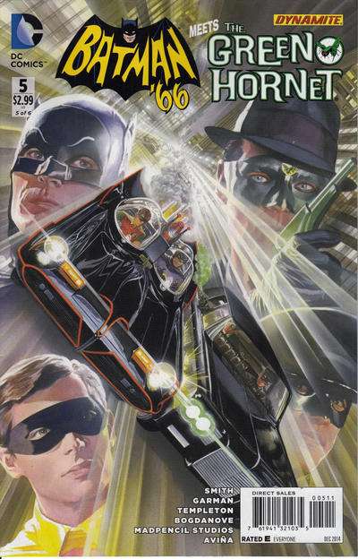 Batman '66 Meets The Green Hornet #5 comic books for sale 