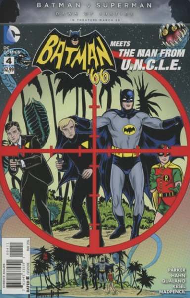 Batman '66 Meets The Man From U.N.C.L.E. #4 comic books for sale 