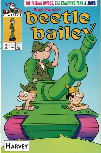 Beetle Bailey #2 Comic Books - Covers, Scans, Photos  in Beetle Bailey Comic Books - Covers, Scans, Gallery