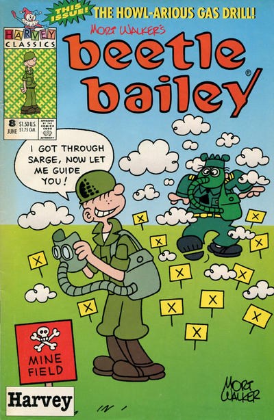 Beetle Bailey #8 Comic Books - Covers, Scans, Photos  in Beetle Bailey Comic Books - Covers, Scans, Gallery