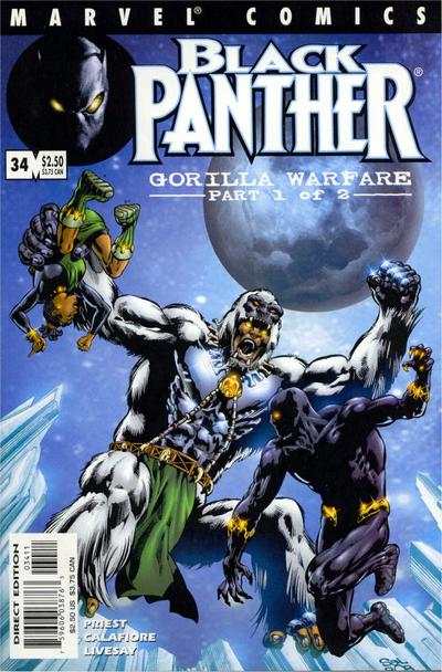 Black Panther #34 comic books for sale 