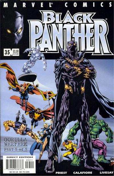 Black Panther #35 comic books for sale 