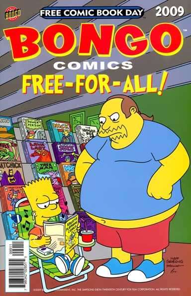 Bongo Comics Free-For-All! #2009 comic books for sale 