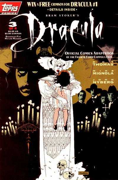 Bram Stoker's Dracula #3 comic books for sale 