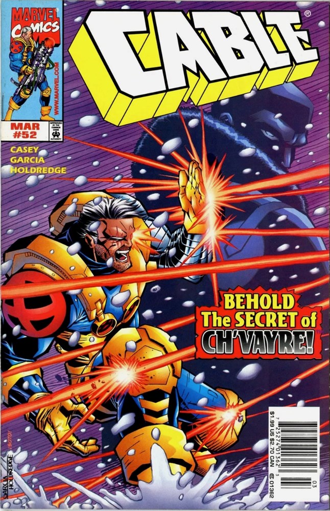 Cable #52 comic books for sale 