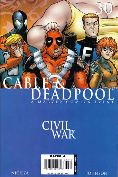 Cable/Deadpool #30 comic books for sale 