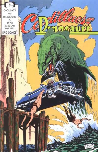 Cadillacs & Dinosaurs #5 comic books for sale 