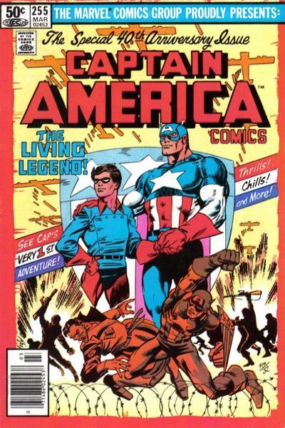 Captain America #255 comic books for sale 