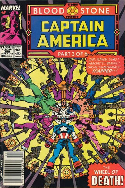 Captain America #359 comic books for sale 