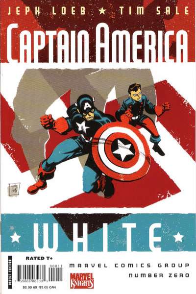 Captain America: White #0 comic books for sale 
