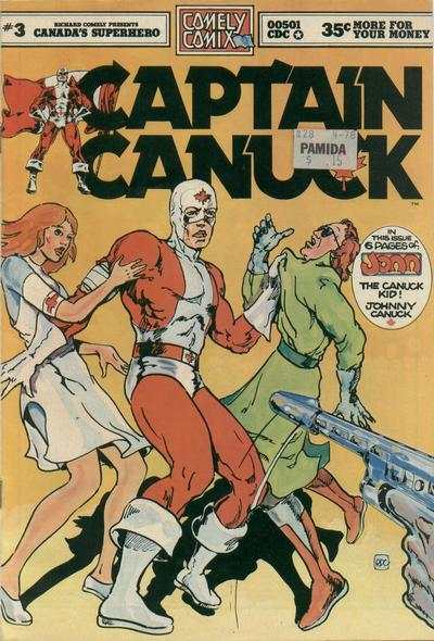 Captain Canuck #3 comic books for sale 
