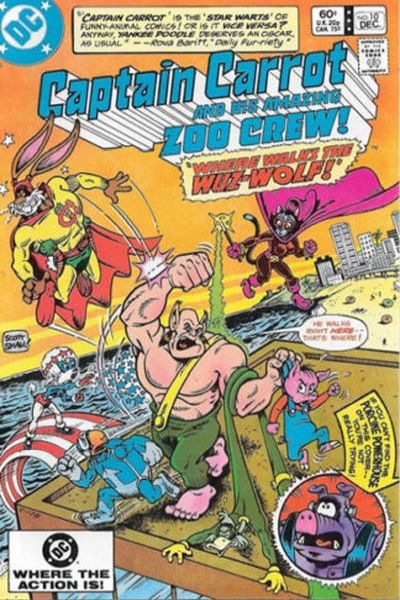 Captain Carrot and His Amazing Zoo Crew #10 comic books for sale 