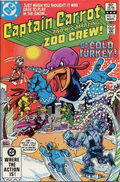 Captain Carrot and His Amazing Zoo Crew #13 comic books for sale 
