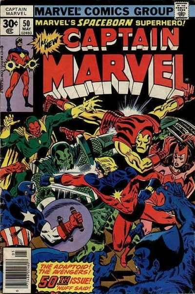 Captain Marvel #50 comic books for sale 