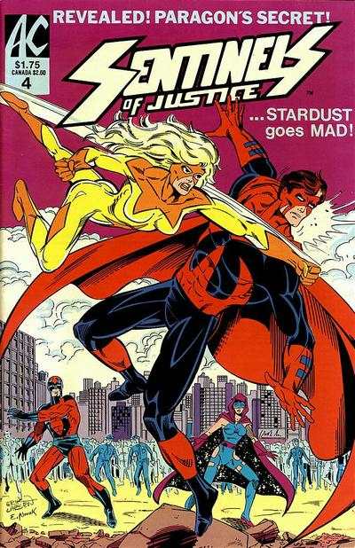 Captain Paragon and the Sentinels of Justice #4 comic books for sale 