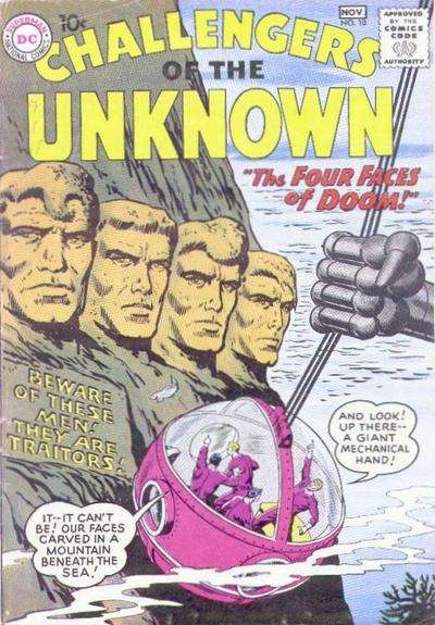 Challengers of the Unknown #10 comic books for sale 