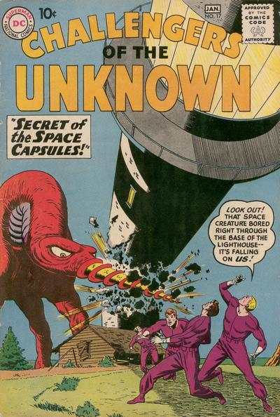 Challengers of the Unknown #17 comic books for sale 
