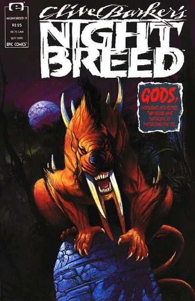 Clive Barker's Nightbreed #11 comic books for sale 