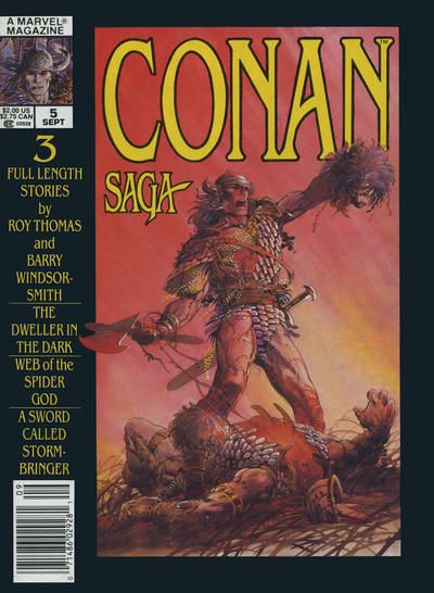 Conan Saga #5 comic books for sale 