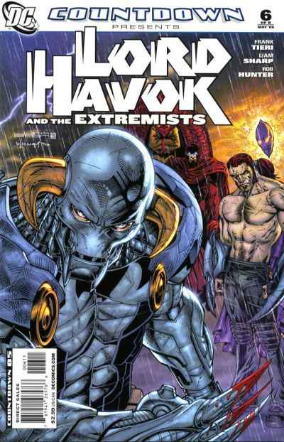 Countdown Presents: Lord Havok and the Extremists #6 comic books for sale 