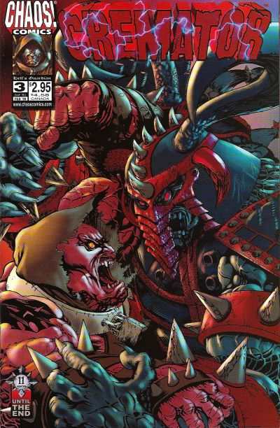 Cremator #3 comic books for sale 