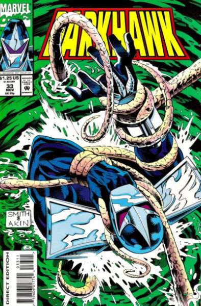 Darkhawk #33 comic books for sale 