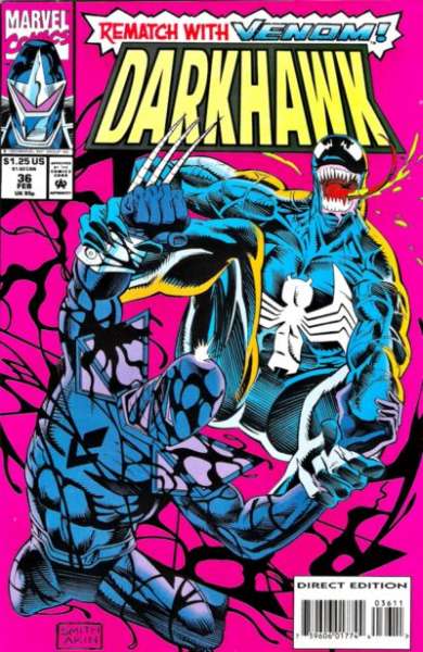 Darkhawk #36 comic books for sale 
