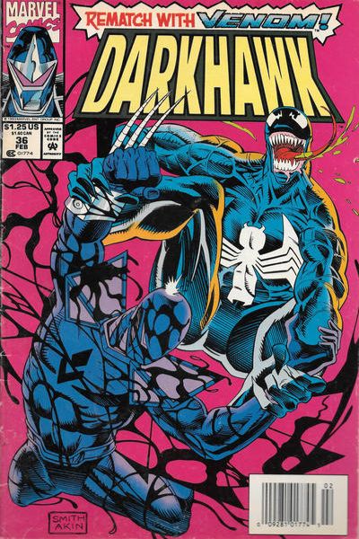 Darkhawk #36 comic books for sale 