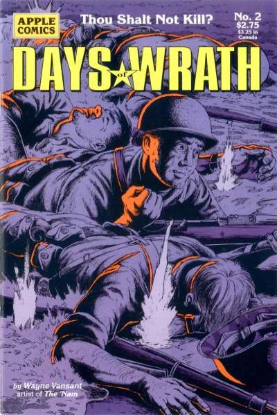 Days of Wrath #2 comic books for sale 
