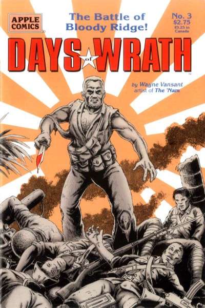 Days of Wrath #3 comic books for sale 
