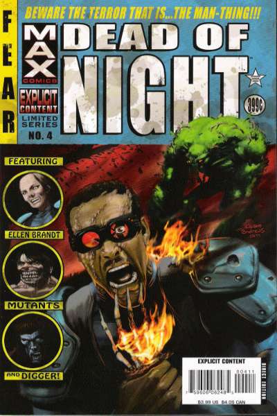 Dead of Night featuring Man-Thing #4 comic books for sale 