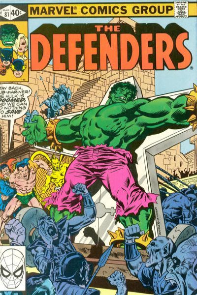Defenders #81 comic books for sale 