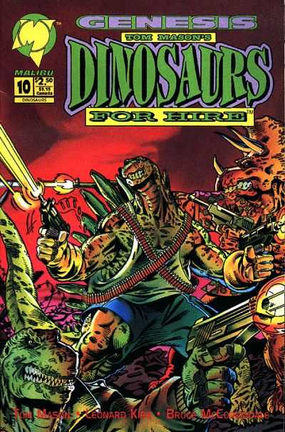 Dinosaurs for Hire #10 comic books for sale 