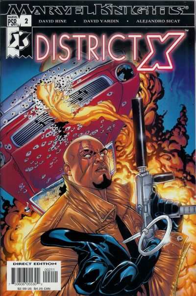 District X #2 comic books for sale 