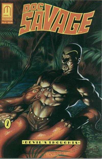 Doc Savage: The Man of Bronze Devil's Thoughts #2 comic books for sale 