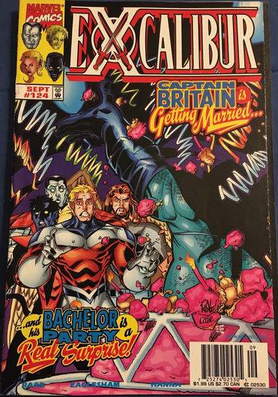 Excalibur #124 comic books for sale 